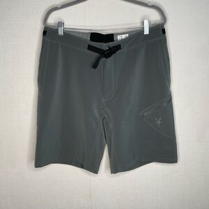 Ibex ClimaWool Men's Mountain Shorts‎ Organic Cotton Zip Pockets Hiking Size L